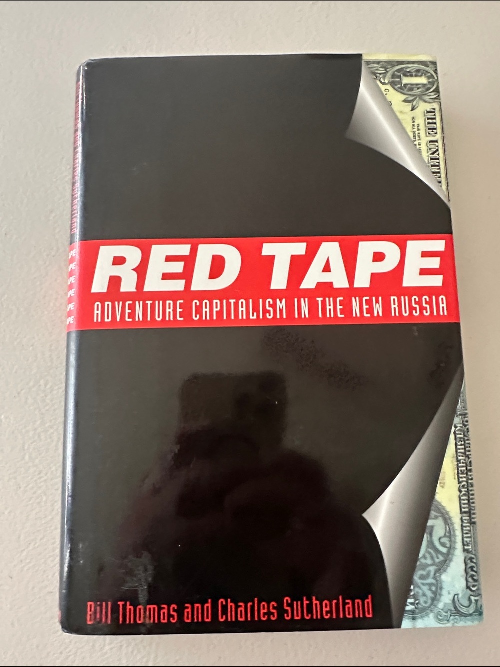 Red Tape by Bill Thomas & Charles Sutherland - Black & Red Hardcover